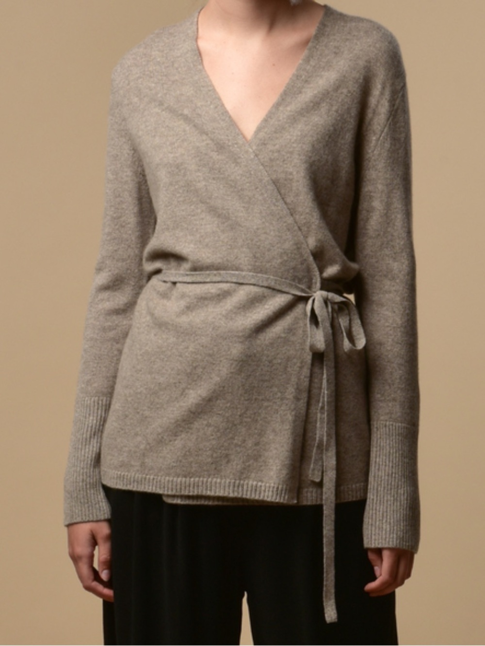 Pure cashmere nyc wrap cardigan